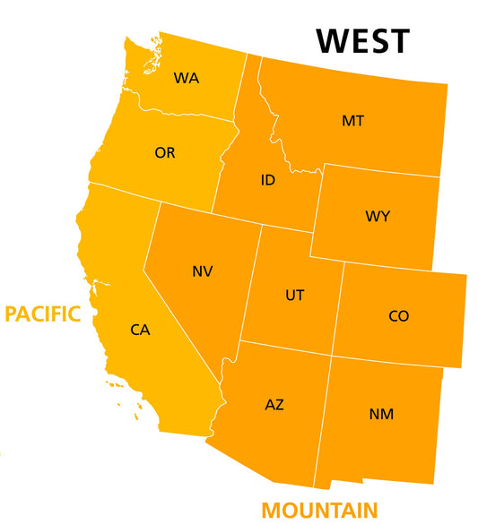 Exploring the Diverse States of the United States West Region